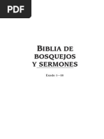 Biblia De Bosquejos Y Sermones Exodo 1 18 Moisés Libro
