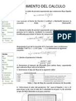 Cálculo de caída de presión en tuberías de flujo multiphase