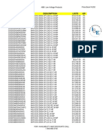 ABB Price Book 318