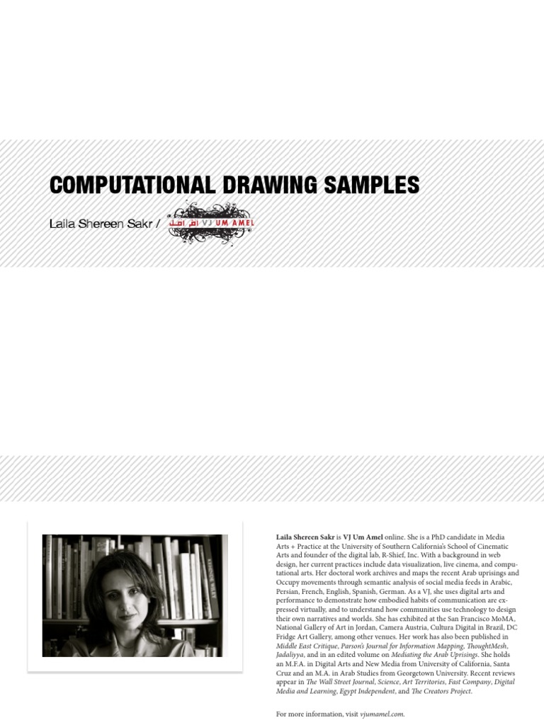 Computational Drawings Samples | PDF | Cognitive Science