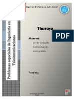 Sistemas de comunicación satelital Thuraya