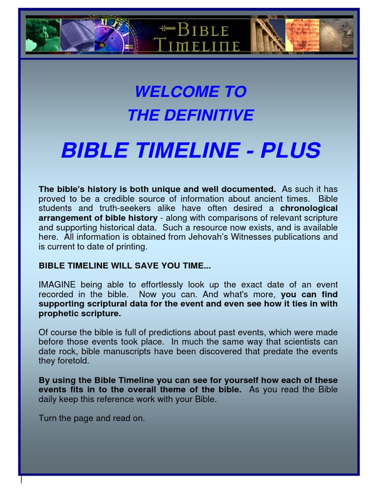 Bible Timeline Plus | Book Of Genesis | Paul The Apostle