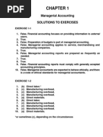 ACC 121 Chapter 1 Exercise Solutions