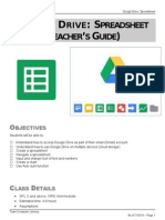 Google Drive Spreadsheet Teacher Guide 07 14 2014