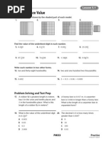 Decimal Place Value Practice