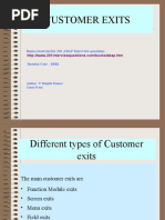 Customer Exits: Bonus Material For 201 ABAP Interview Questions