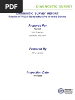 Sample Diagnostic Report