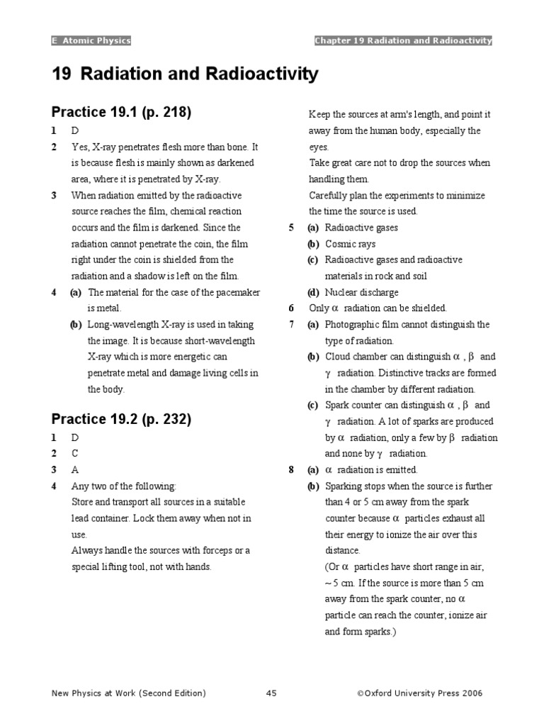 Understanding Radiation Types and Effects | PDF | Radiation ...
