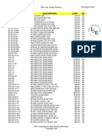 ABB Price Book 505