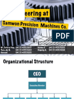 Reenginering at Samwon Precision Machines