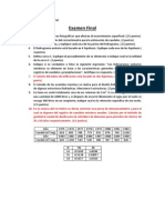 Examen Final - Hidrología