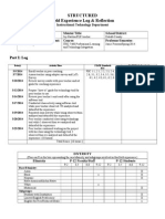 t  tidwell itec 7460 coaching structured field experience log