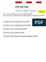 PDF Filler New