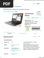 Dell Precision M6500 Review and Specifications