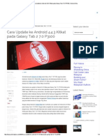 Download Cara Update Ke Android 443 Kitkat Pada Galaxy Tab 2 7 by Shaiful Bakhtiar SN233933404 doc pdf