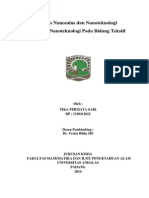 Tika Permata Sari - Aplikasi Nanoteknologi Dalam Bidang Tekstil