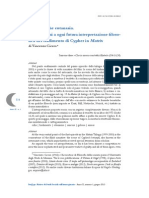 2013. Vincenzo Cicero, Assai più che eutanasia. Prolegomeni a ogni futura interpretazione filosofica del tradimento di Cypher in ‘Matrix’