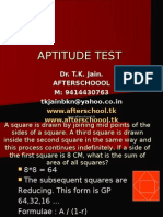 19 JUNE APTITUDE TEST