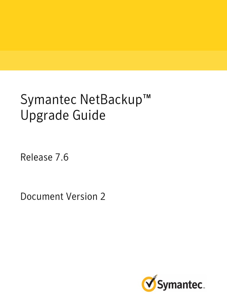 netbackup 7.6 upgrade