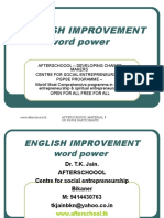 English Improvement Word Power: WWW - Afterschoool.tk Afterschoool Material F or Pgpse Participants