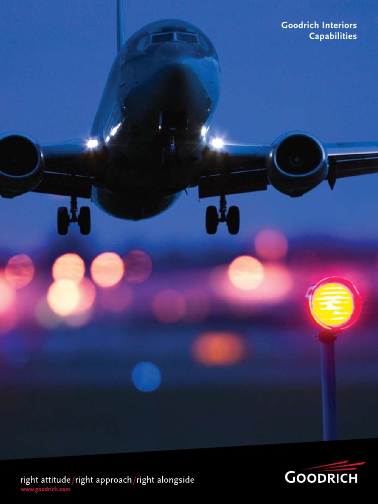 Goodrich Interiors Capabilities PDF Aerospace Aircraft