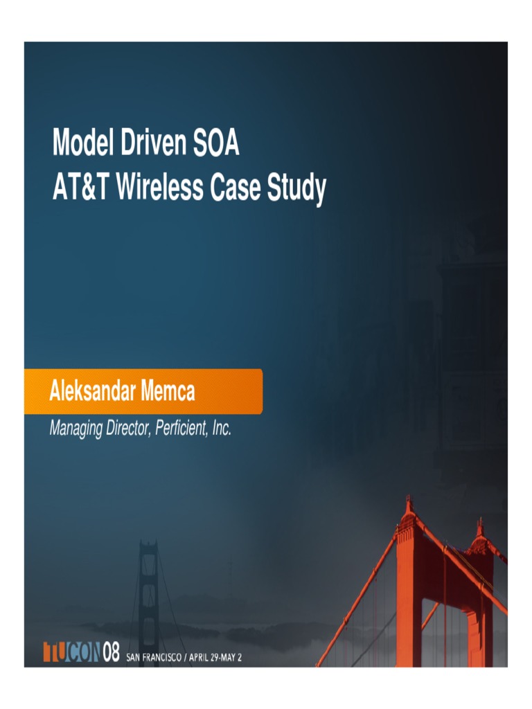 AT&T Wireless SOA Implementation Overview | PDF | Service Oriented ...