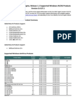 Cisco Identity Services Engine, Release 1.1 Supported Windows AV/AS Products