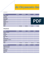 Modelo de Planilha de Gastos Do Excel (Versão 2010)