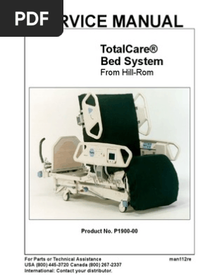 Hill Rom Total Care Bed Service Manual 1 Trademark