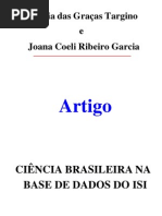 00284 - Ciência Brasileira Na Base de Dados Do ISI