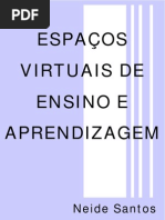 00382 - Espaços Virtuais de Ensino e Aprendizagem