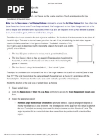 Sap2000 Local Axess | PDF | Cartesian Coordinate System | Angle