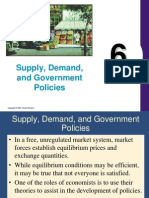 Supply, Demand, and Government Policies