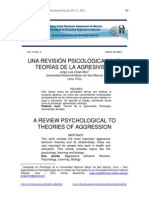 Chapi, JL. 2012. Revisión Psicológica Teorías Agresividad. Psicologia Iztacala 15(1)80-93