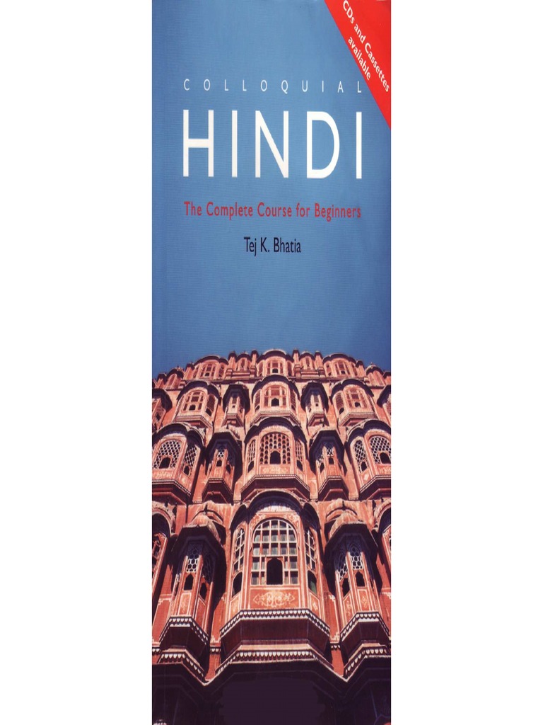 Colloquial Hindi PDF