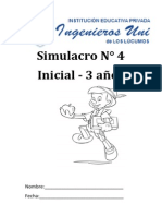 Simulacro 3 Años