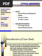 Download Case Study Presentation Two Tough Calls A Harvard Business School  by Zubaidah SN233963953 doc pdf