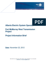 Fort Mcmurray West Transmission Brief PDF
