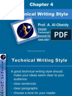 Technical Report Writing (Exercise)
