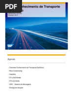CT-e - Conhecimento de Transporte