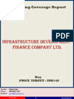 Infrastructure Development Finance Company LTD ICR