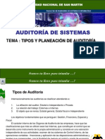 Clase - Auditoria 10 - Tipos y Planes de Auditoria