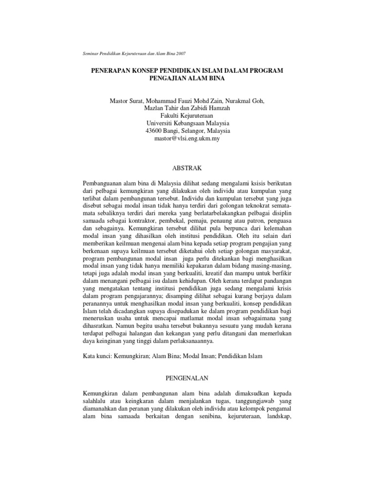 Pendidikan Islam Pdf