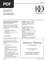 SWOT Analysis