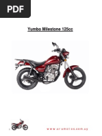 Download Yumbo Milestone 125cc - Manual de Servicios by leoscaz SN233990709 doc pdf