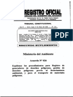 Acuerdo Ministerial 026