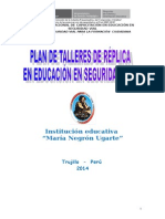 Plan Talleres de Réplica Pronacesvi