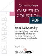MarketingSherpa Case Study Collection Email Deliverability PDF