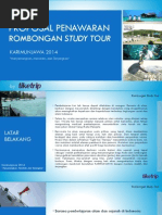 Proposal Penawaran Study Tour Karimunjawa Juni 2014