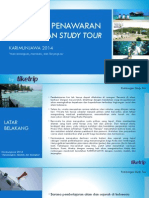 Proposal Penawaran Study Tour Karimunjawa Juni 2014